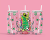 Skeleton Christmas Candy Cane 16oz UVDTF Wrap