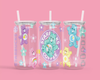 Care Bears Flowers 16oz UVDTF Wrap