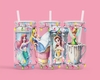 Princesses in Cups 16oz UVDTF Wrap