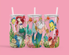 Poseidon and Red Hair Princess 16oz UVDTF Wrap