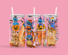 Blue Guy Halloween Cups 16oz UVDTF Wrap