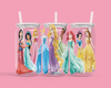 Princesses With Sparkly Dress 16oz UVDTF Wrap