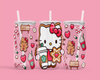 Hello Cat Christmas 16oz UVDTF Wrap
