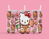 Shortbread Christmas Coffee Cat 16oz UVDTF Wrap