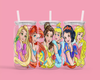 Princesses 16oz UVDTF Wrap