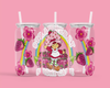 Strawberry Rainbow Girl 16oz UVDTF Wrap