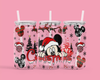 Christmas Mr Mouse Peeking 16oz UVDTF Wrap