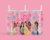 Princesses Coffee 16oz UVDTF Wrap