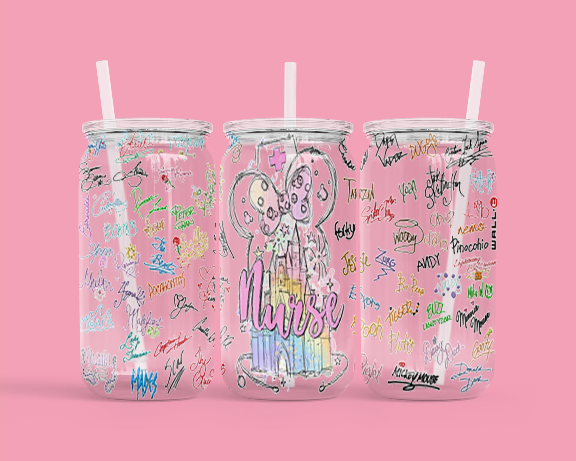 Nurse 16oz UVDTF Wrap