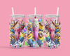 Yellow Minion Milkshake 16oz UVDTF Wrap